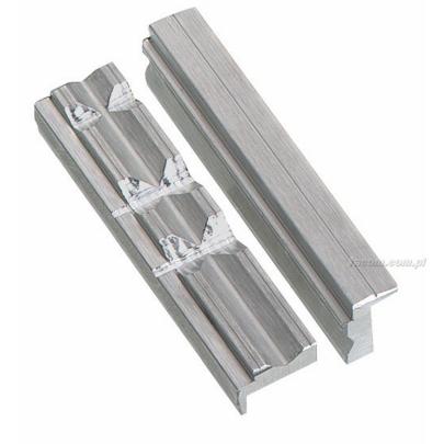 1223.M2 - zestaw szczęk aluminiowych z rowkami pryzmowymi, 150 mm