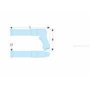 V.801F - wyciskacz do mas - 50 x 215 mm