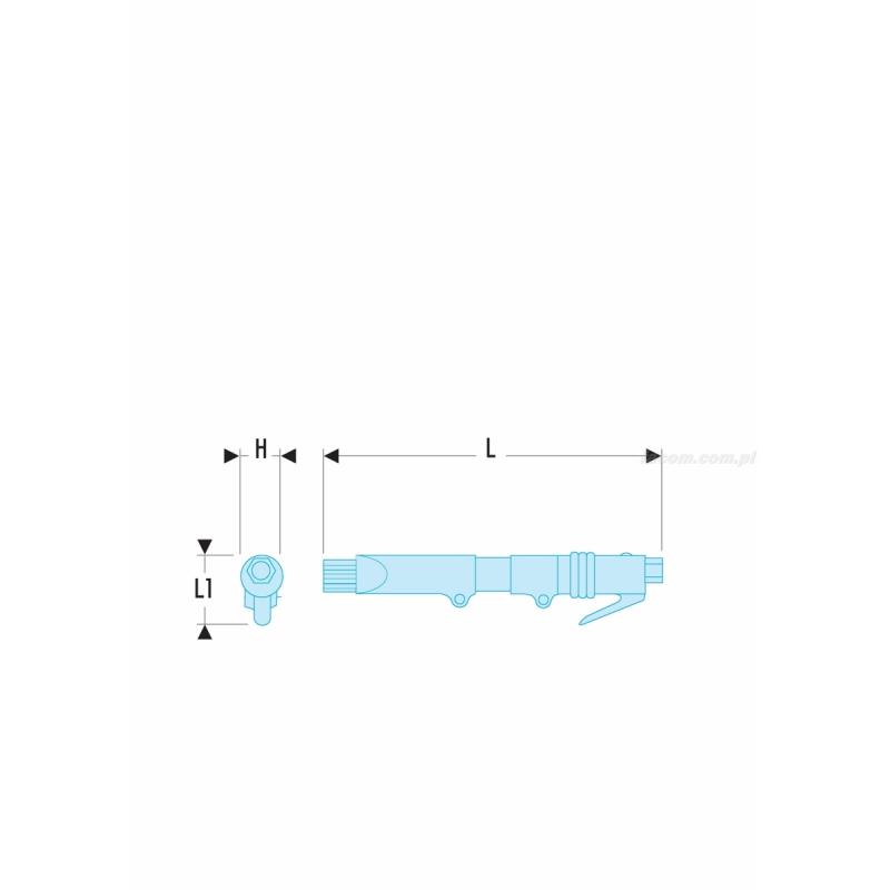 V.352F - odrdzewiacz igłowy pneumatyczny