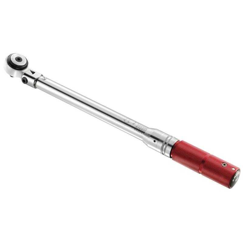 J.306-100MF - klucz dynamometryczny z grzechotką przegubową 3/8", 100 Nm