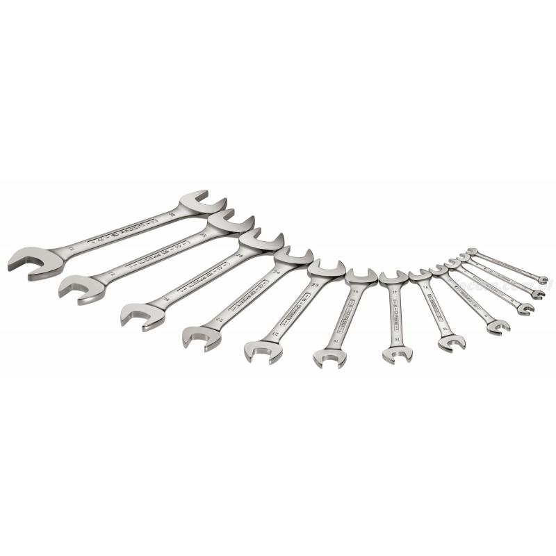 44.JE16 - SET OF 16 44. OPEN END WRENCHES IN MM