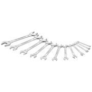 44.JU11A - zestaw kluczy płaskich calowych, 1/4"x5/16" - 1'3/16"x1'5/16"