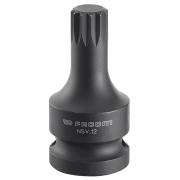 NSV.10L - nasadka udarowa 1/2" do gniazd XZN, długa, M10