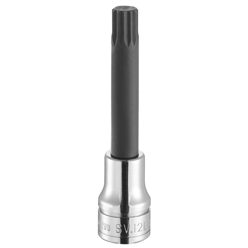 SV.18LB - nasadka trzpieniowa 1/2" z końcówką długą o wielu zębach XZN®, M18