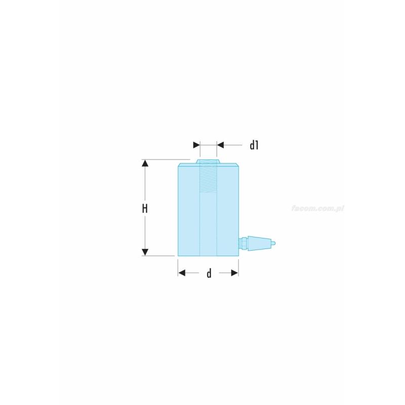 UWG.320 - siłownik drążony 20T do U.320H