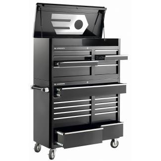 FAS.21BK - wózek narzędziowy czarny, 21 szuflad