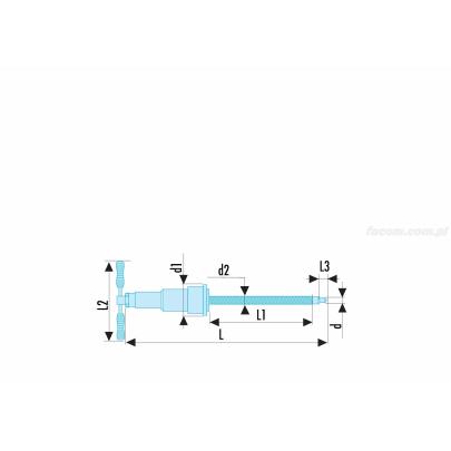 U.3 - śruba hydrauliczna 10 T