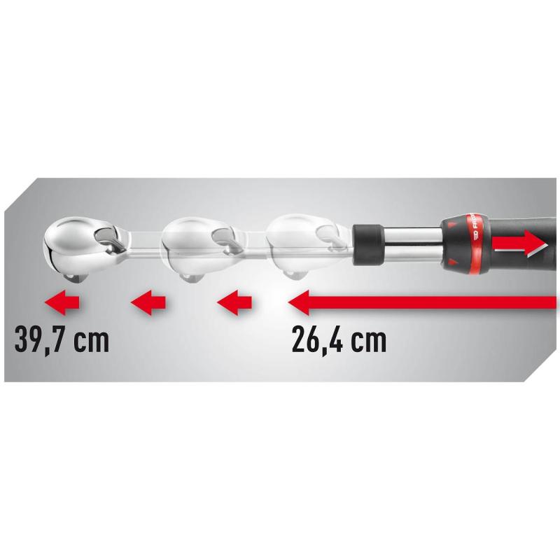 SXL.161 - grzechotka wydłużana 1/2"