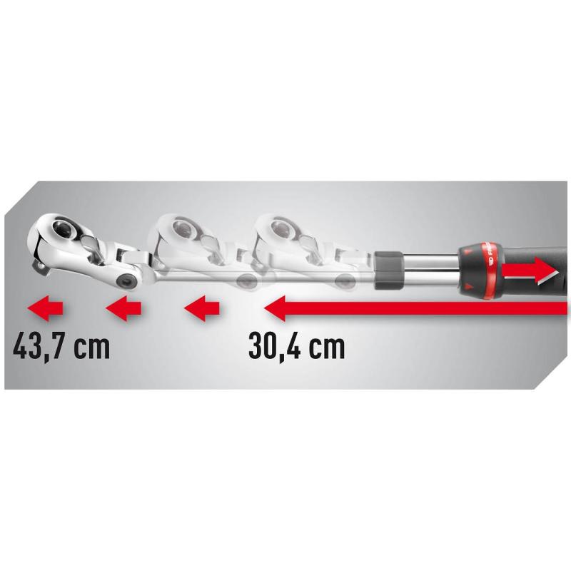 SXL.171 - 1/2' FLEX HEAD EXTENDABLE LOCK RATCHET