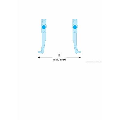 U.32T2-8 - ściągacz z 2 łapami przesuwnymi z blokadą