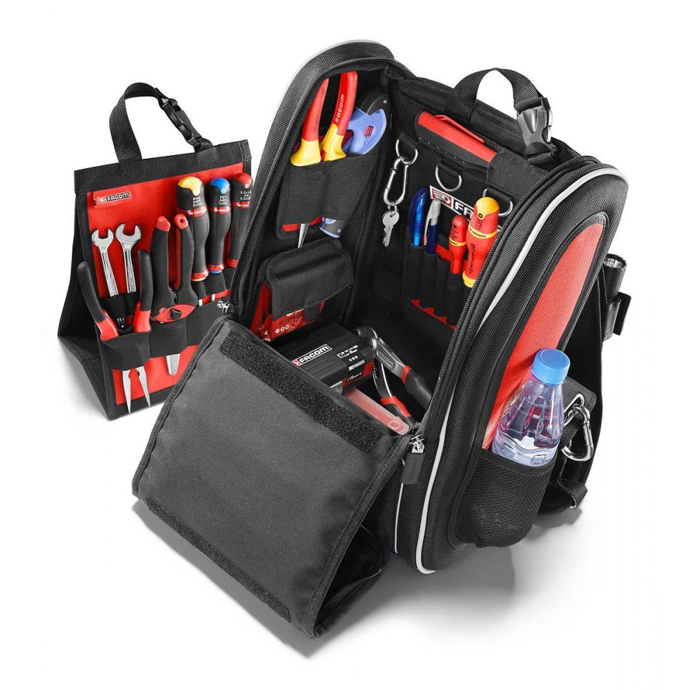 LAST FEW! FACOM FRANCE BACKPACK TOOL ORGANISER WITH LAPTOP SPACE TOOLBAG *  Q1 *