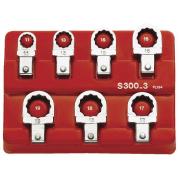 J.300-3 - Zestaw końcówek oczkowych 9x12, 10-19 mm