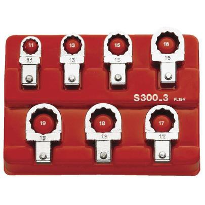 J.300-3 - Zestaw końcówek oczkowych 9x12, 10-19 mm