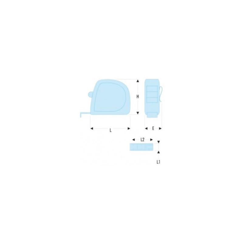 893A.216 - 2 x 16MM ABS CASE 2 SIDES