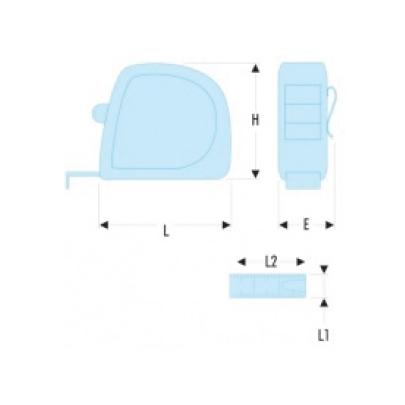 893A.216 - 2 x 16MM ABS CASE 2 SIDES