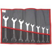 44.JU8T - Zestaw kluczy płaskich, 1/4"x5/16" - 1'1/8"x1'1/4"