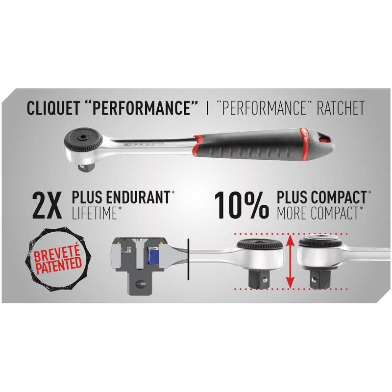 S.161B - high performance sealed 1/2" ratchet