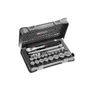 SL.161-3P6 - 1/2" metric 6-point sockets set