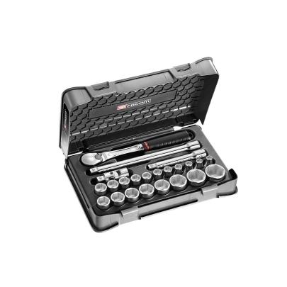 SL.161-3P6 - 1/2" metric 6-point sockets set