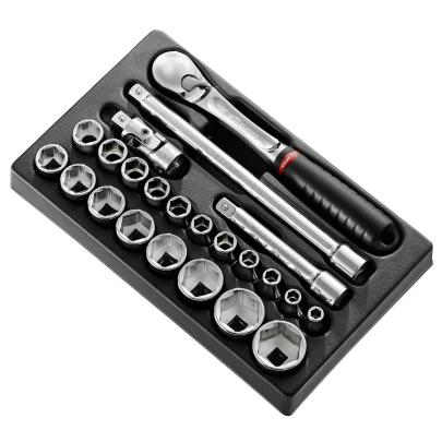 MOD.SL161-36 - 1/2" metric 6-point sockets module