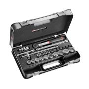 S.161-4P12 - 26 piece 1/2" metric 12-point sockets set