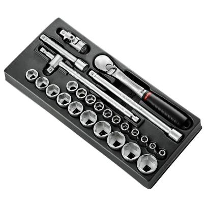 MOD.SL161-46 - moduł nasadek 1/2", 6-kątnych, 8mm - 32 mm