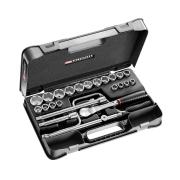 SL.161-3P6U - 25 piece 1/2" inch 6-point sockets set