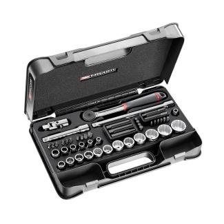 S.850 - 48-piece 1/2" metric 12-point sockets set