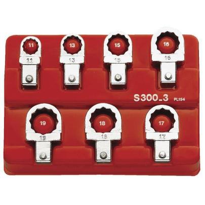 S.300-3 - Zestaw końcówek oczkowych 9x12, 11-19mm