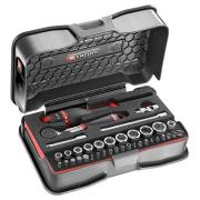 R.161-6M6 - moduł nasadek 1/4" 6-kątnych, 5,5 - 14 mm, wkładka piankowa