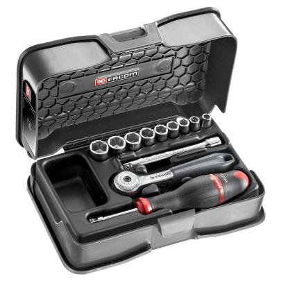 R.151-1P6 - 1/4" metrics 6-point sockets set