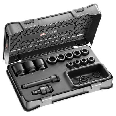 NS.500BU - 1/2" DR IMPACT SKT SET INCH