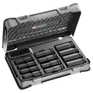 NS.405B - Zestaw nasadek udarowych 1/2", 6-kątnych, 10 - 24 mm