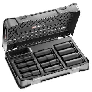 NSDL.405A - zestaw 12 nasadek udarowych długich 1/2”, 10 - 24 mm