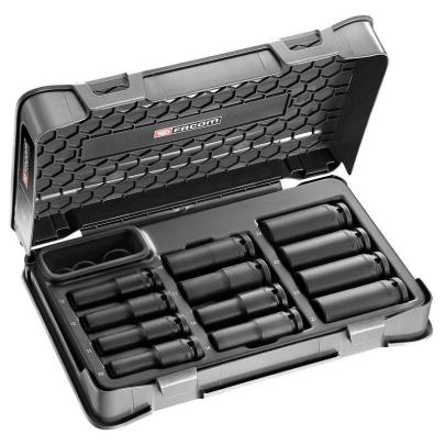 NSDL.405A - 12 POINT 1/2 DEEP IMPACT SOCKET SET