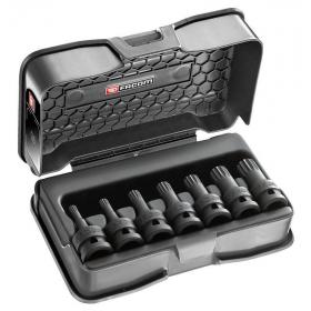 NSV.J7A - 1/2 DR 7 XZN IMPACT MALE SOCKETS SET