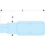 EXP.120 - Końcówka standardowa do śrub TORX Plus®, IP20 