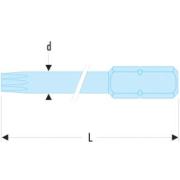 EXRP.130 - Końcówka standardowa do śrub Torx Plus® Tamper Resistant, IPR30 