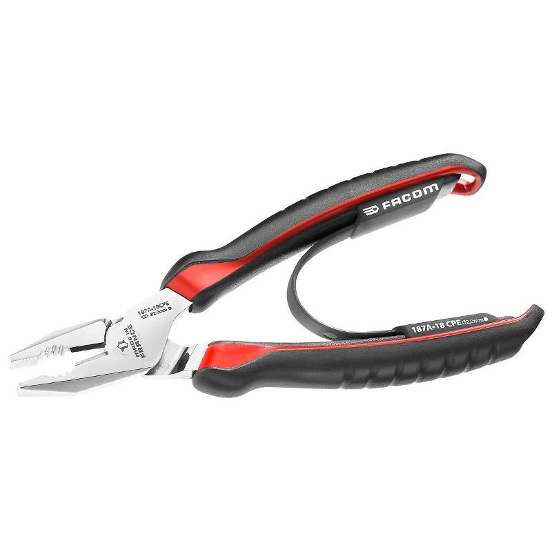 187A.18CPE - COMBINATION PLIERS GREY