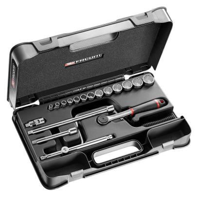 J.161-3P12U - 3/8" metrics 12-point sockets set