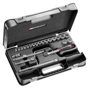 J.161-4P6 - 3/8" metrics 6-point sockets set