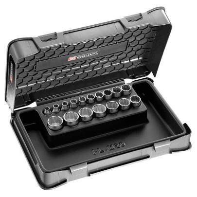 J.400 - 3/8" metrics 12-point sockets set