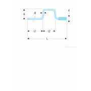 J.140A - rękojeść przegubowa 3/8"
