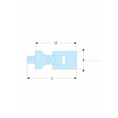 J.240A - przegub uniwersalny 3/8"