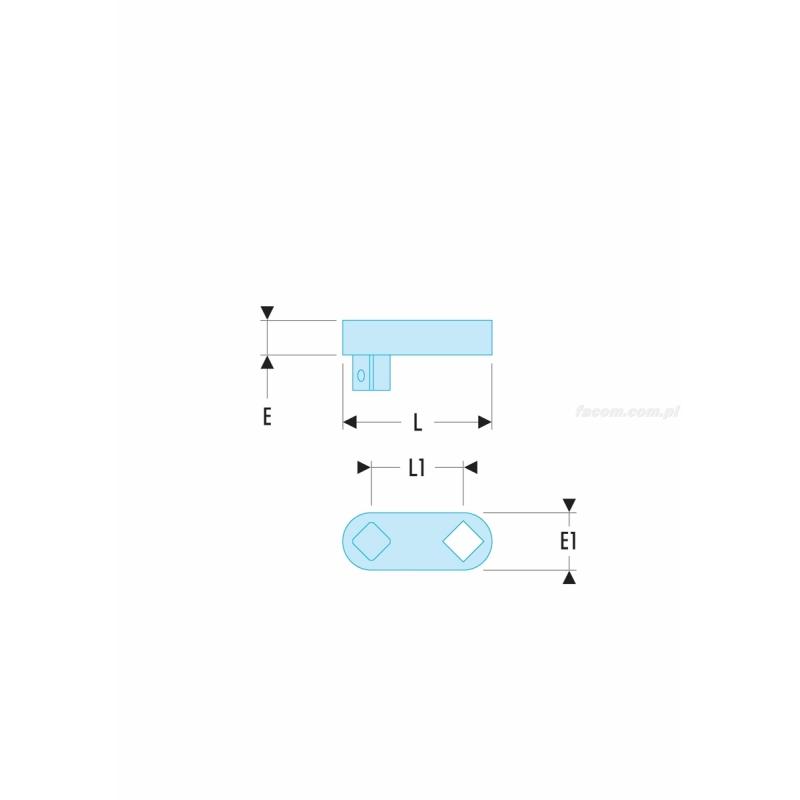 S.234 - przekładka zabierakowa 1/2"