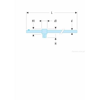 M.120A - rękojeść przesuwna 1"
