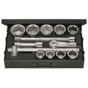 M.423E - zestaw nasadek 1" w kasecie, 41 mm - 80 mm