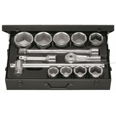 M.423E - zestaw nasadek 1" w kasecie, 41 mm - 80 mm