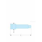 NJ.211A - przedłużacz udarowy 3/8", 150 mm