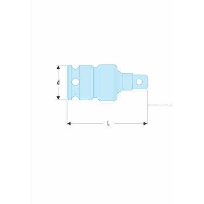 NJ.240A - przegub udarowy 3/8"